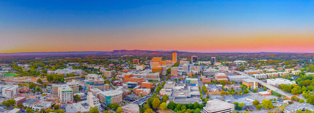 Falls Park in Greenville, SC