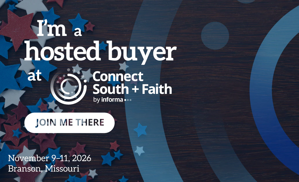"I'm a Hosted Buyer" graphic for Connect South 2025.