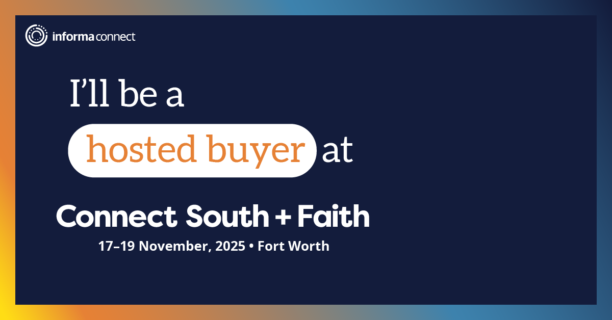 "I'm a Hosted Buyer" graphic for Connect South 2025.