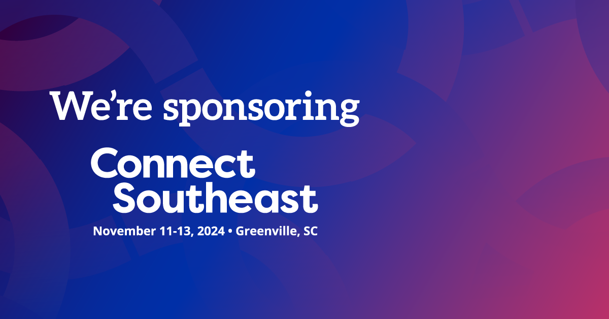 "2024 Sponsor" graphic for Connect Faith.