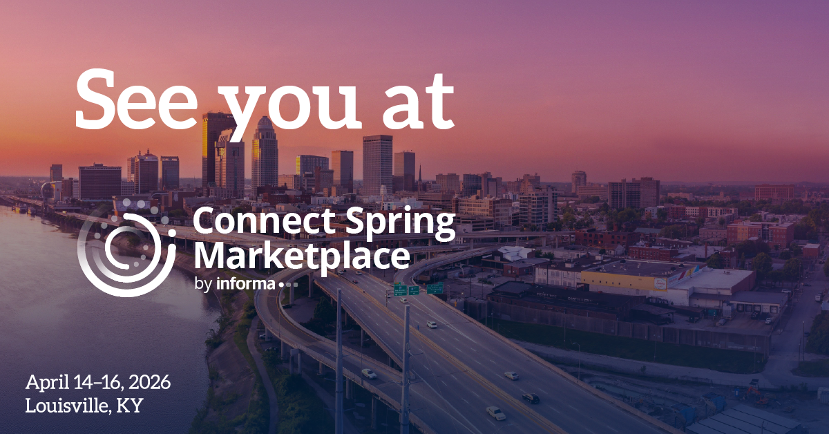 "See you at Connect Spring Marketplace" attendee graphic for Connect Spring Marketplace 2026.