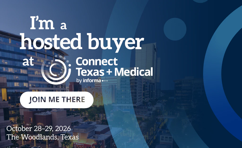 "I'm a Hosted Buyer" graphic for Connect Texas 2024.