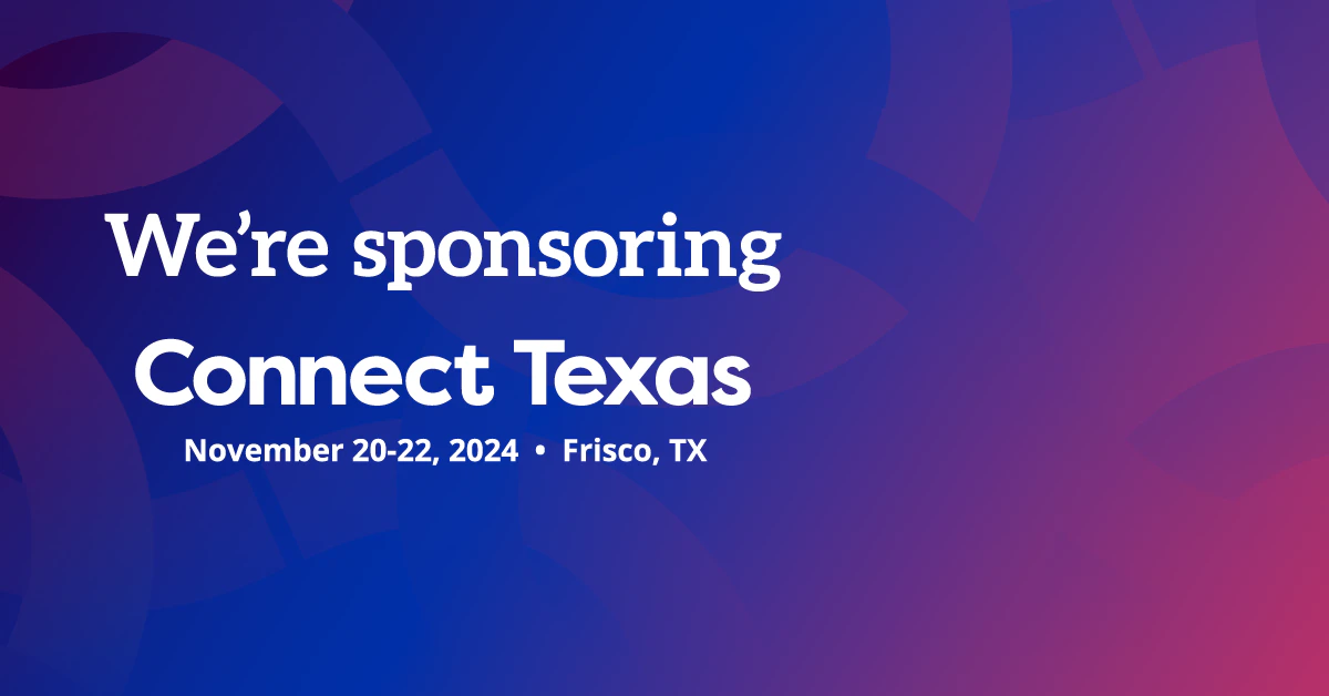 "2024 Sponsor" graphic for Connect Faith.