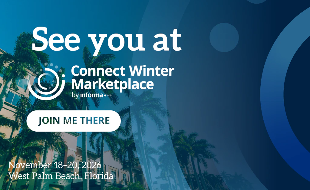 "See you at Connect Winter Marketplace" attendee graphic for Connect Winter Marketplace 2026.