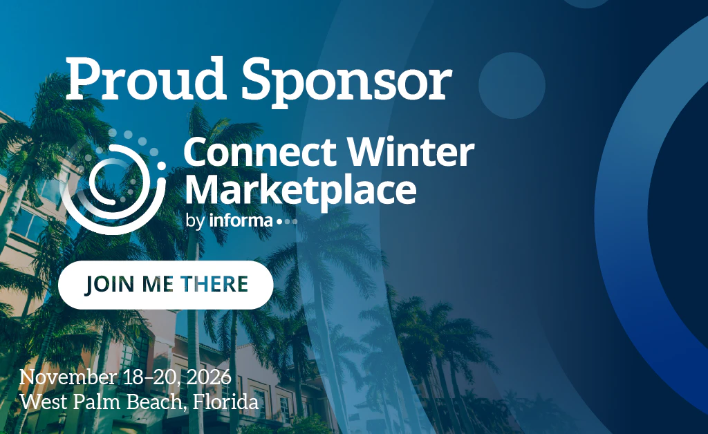 "Proud Sponsor" graphic for Connect Winter Marketplace.