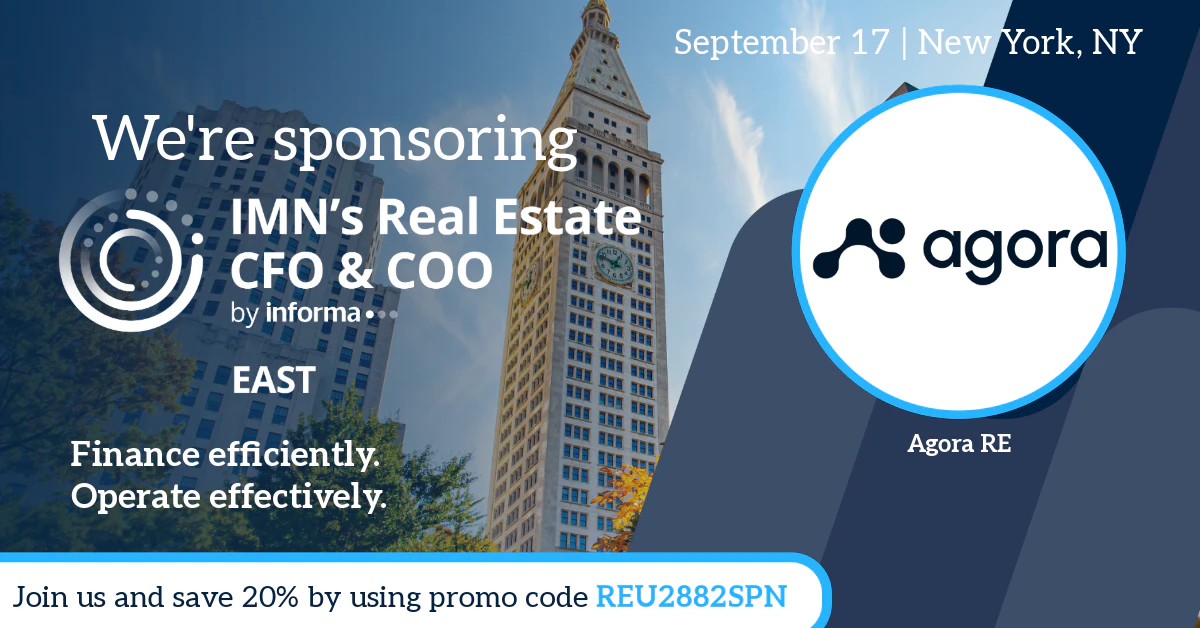 CFO East Marketing Banner for Sponsors