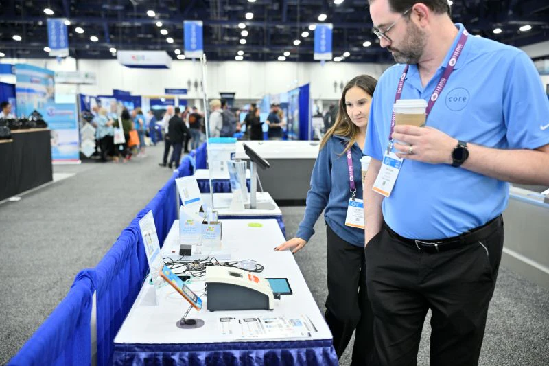 Pool and spa professionals at the 2025 Innovative Product Showcase