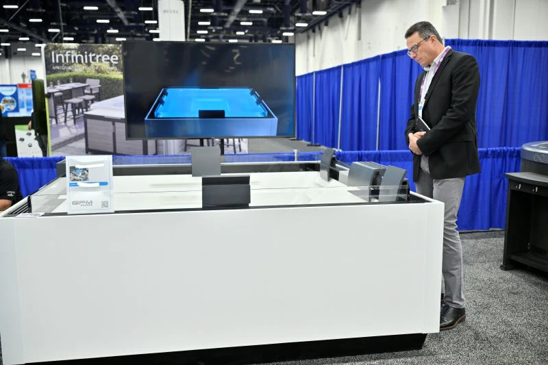 Pool and spa professionals at the 2025 Innovative Product Showcase