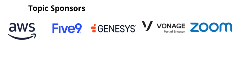 AWS, Five9, Genesys, Vonage, Zoom
