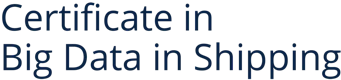 Certificate in Big Data in Shipping