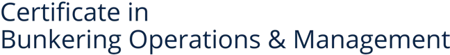 Certificate in Bunkering Operations & Management