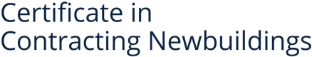 Certificate in Contracting Newbuildings