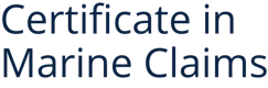 Certificate in Marine Claims