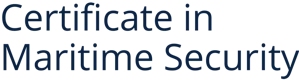 Certificate in Maritime Security