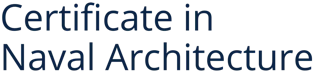 Certificate in Naval Architecture