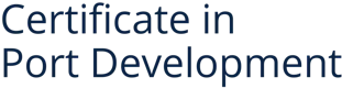 Certificate in Port Development