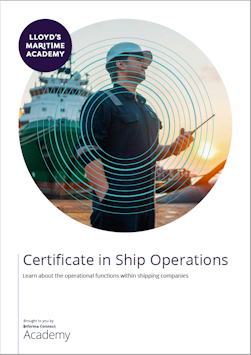 Agenda Download | Certificate in Ship Operations