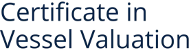 Certificate in Vessel Valuation