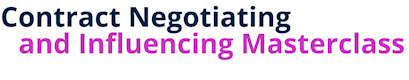 Contract Negotiating and Influencing Masterclass