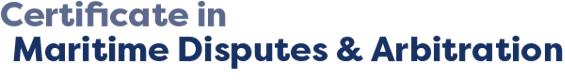 Certificate in Maritime Disputes & Arbitration