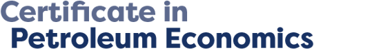 Certificate in Petroleum Economics