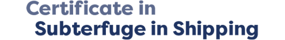 Certificate in Subterfuge in Shipping