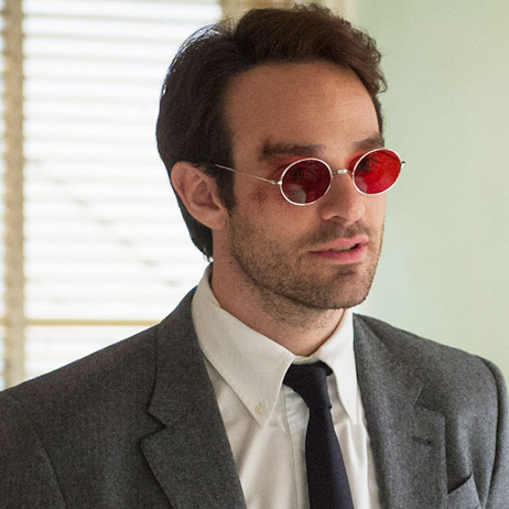 Charlie Cox at MEFCC Hall of Fame, famous for playing Daredevil in the Marvel series.