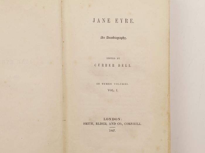 Image of Jane Eyre by Currer Bell