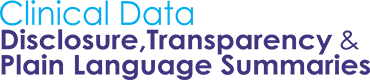 Clinical Data Disclosure, Transparency & Plain Language Summaries