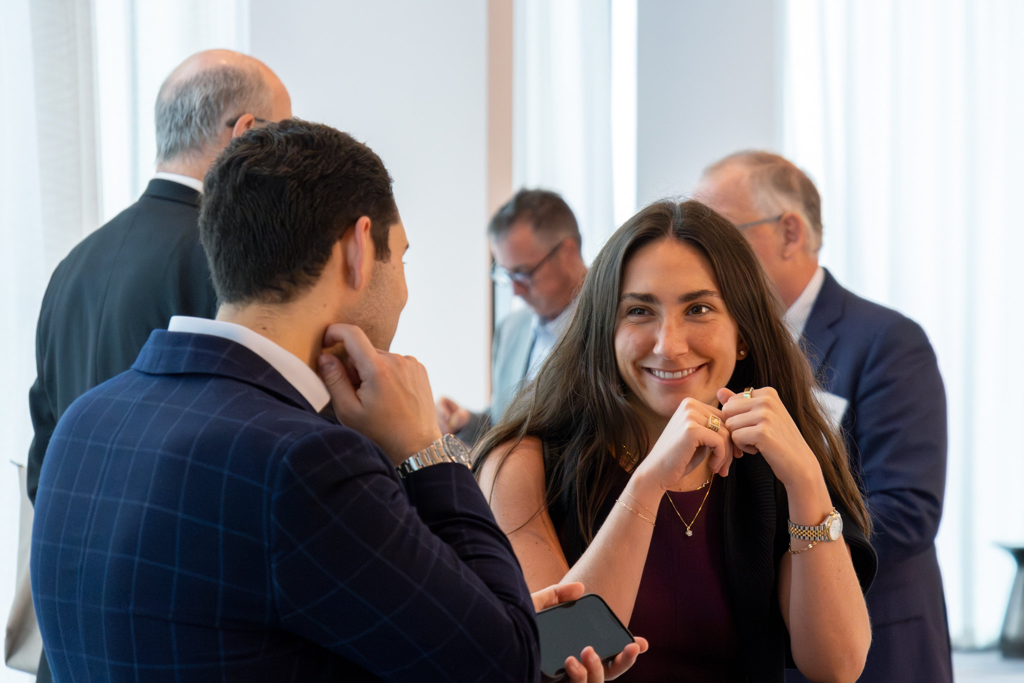 People talking at HEI & Home Equity Capital Markets Forum