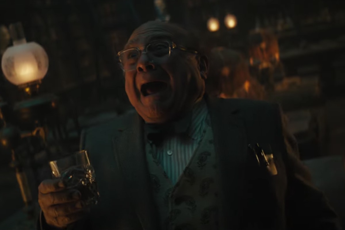Danny Devito looks scared