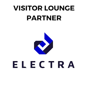 Electra logo – Visitor Lounge Sponsor at SES 2025, supporting networking lounges and hospitality zones for attendees