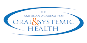 The American Academy for Oral & Systemic Health logo.
