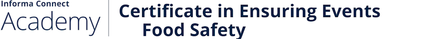 Certificate in Ensuring Events Food Safety
