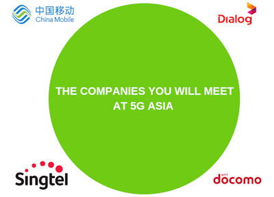 5G Asia Operator Attendees 2