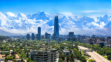 Santiago Chile cityscape
