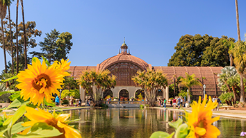 San Diego Balboa Park Botanical Building at San Diego