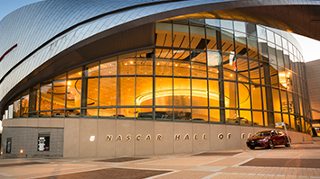 NASCAR Hall of Fame building facade
