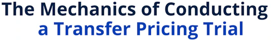The Mechanics of Conducting a Transfer Pricing Trial