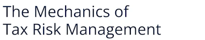 The Mechanics of Tax Risk Management