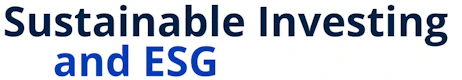 Sustainable Investing and ESG