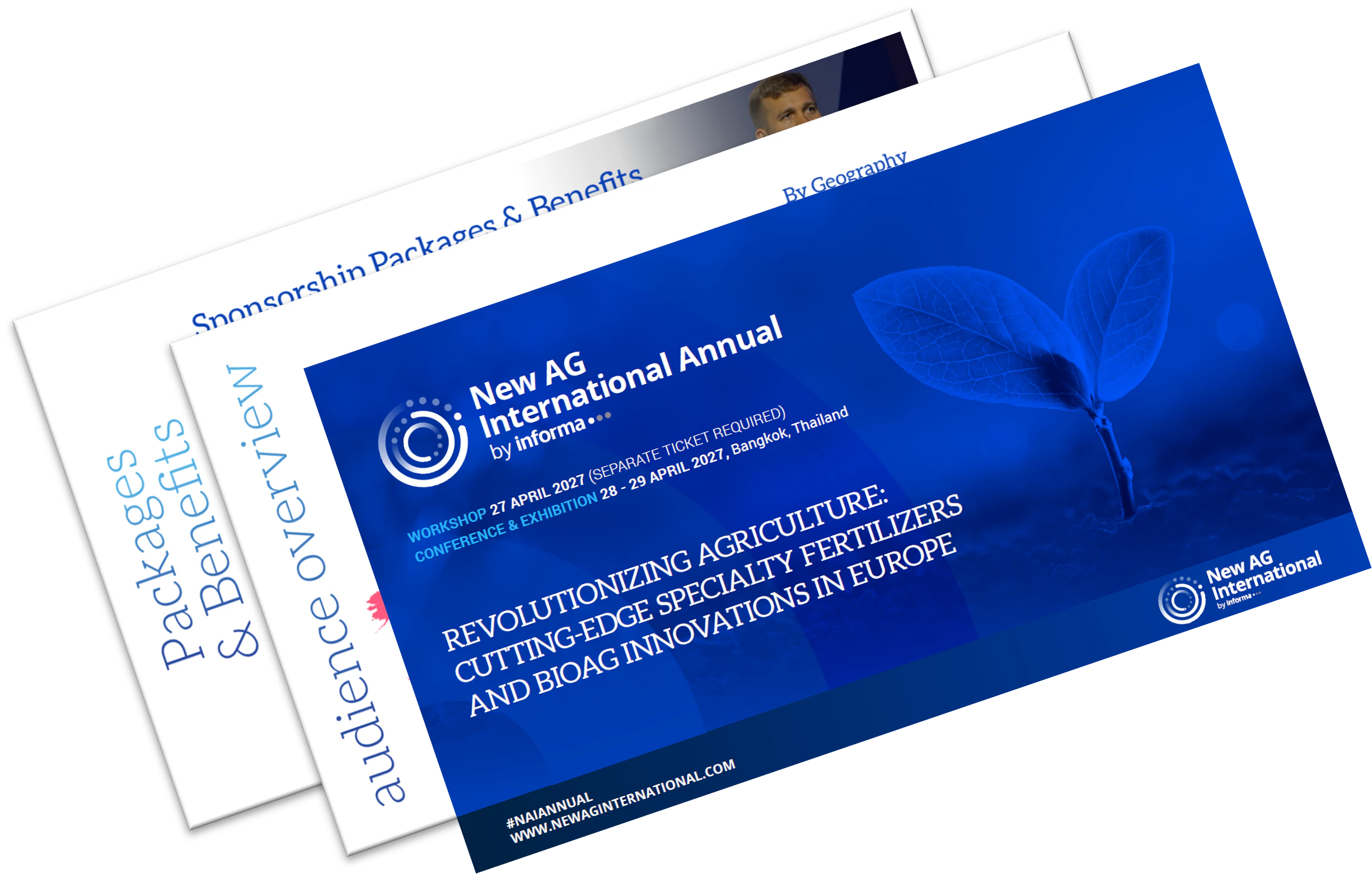 Thumbnail of the New Ag International Annual 2026 Sponsorship Brochure, highlighting audience insights, exhibitor opportunities, and branding options for specialty fertiliser and BioAg innovators.