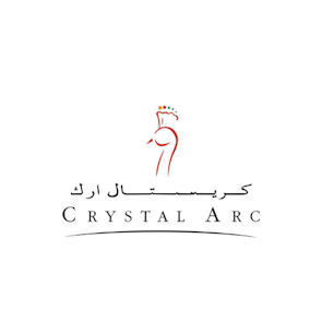 Crystal Arc logo – SES 2025 Exhibitor showcasing custom glass awards, trophies, and executive gifts