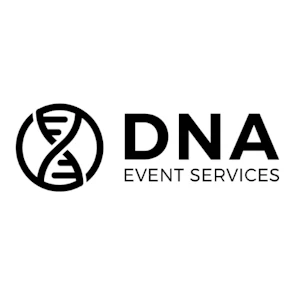 DNA Event Services logo – MEES 2026 Exhibitor offering expert event production, technical management, and live event solutions