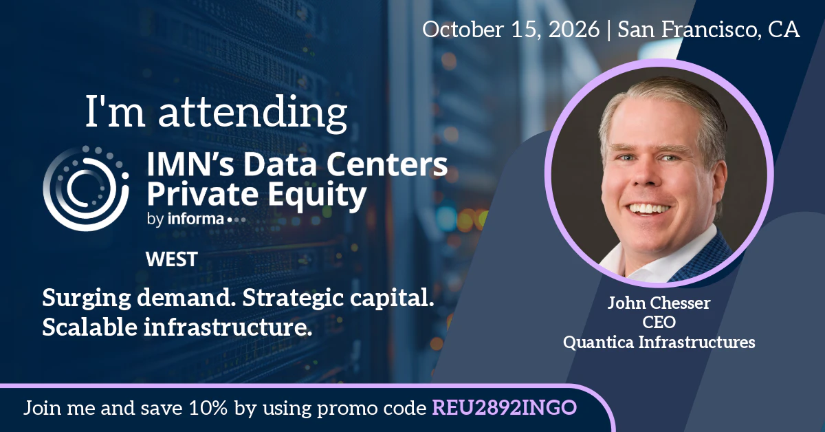 Data Centers West Marketing Banner for Attendees
