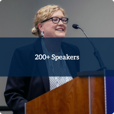 200+ Speakers