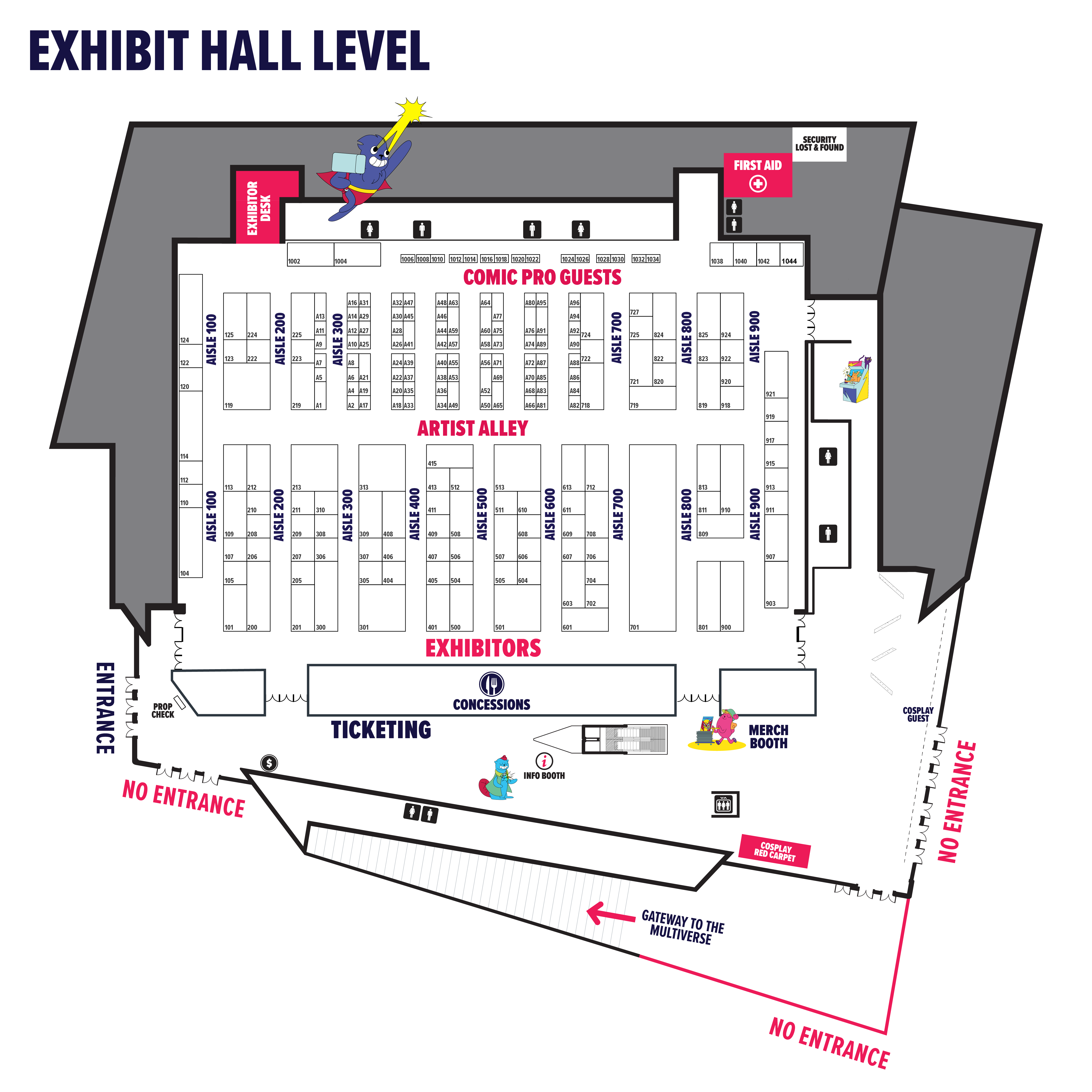 2024 Show Floor Map