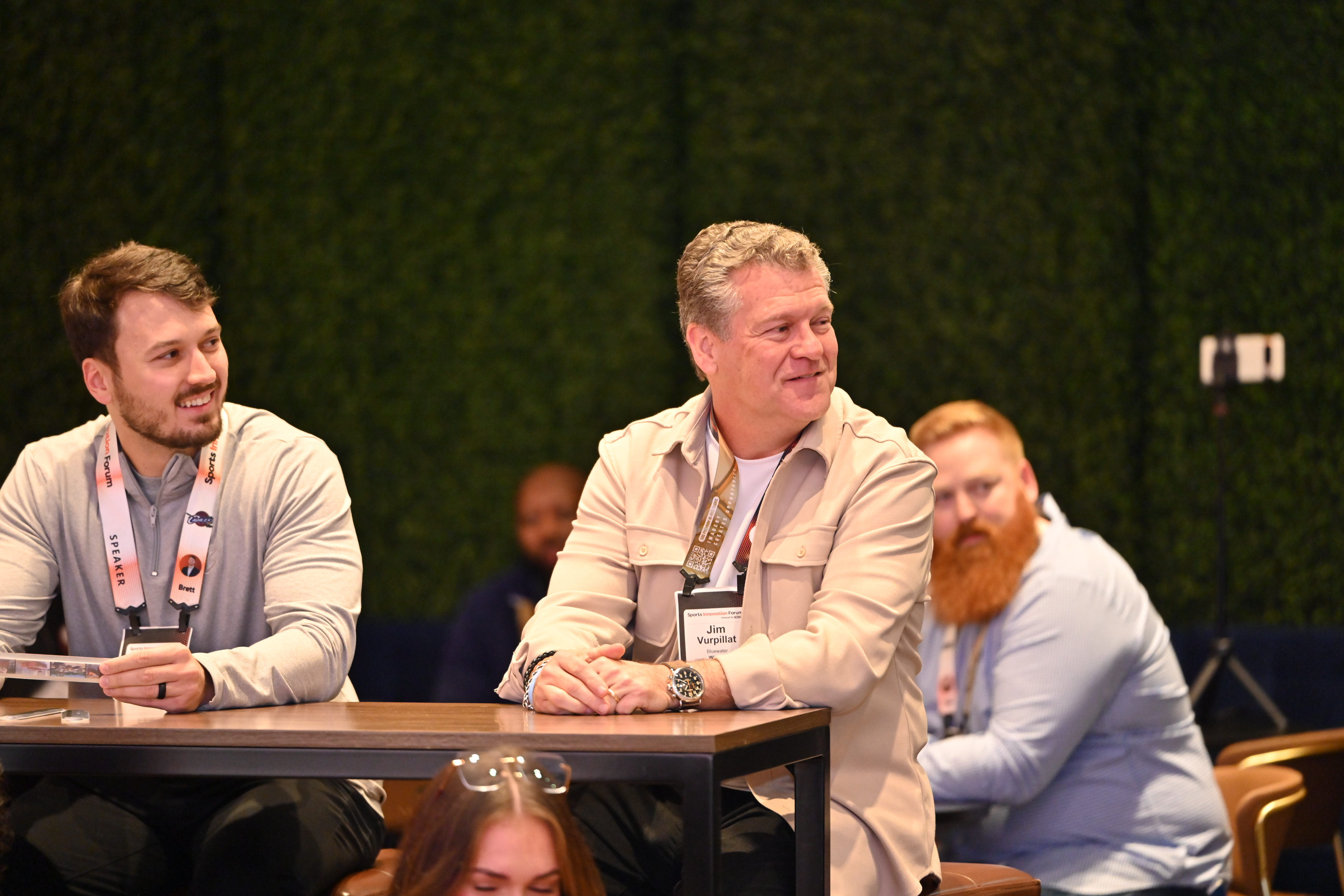 Interactive sports booth