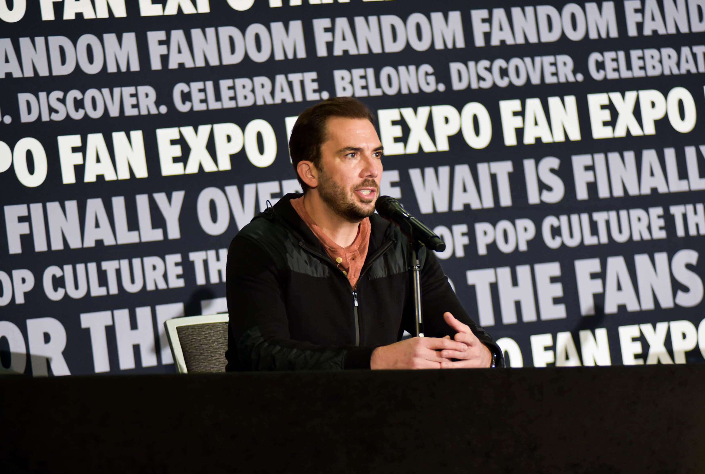 David Matranga of My Hero Academia at FAN EXPO Cleveland 2022