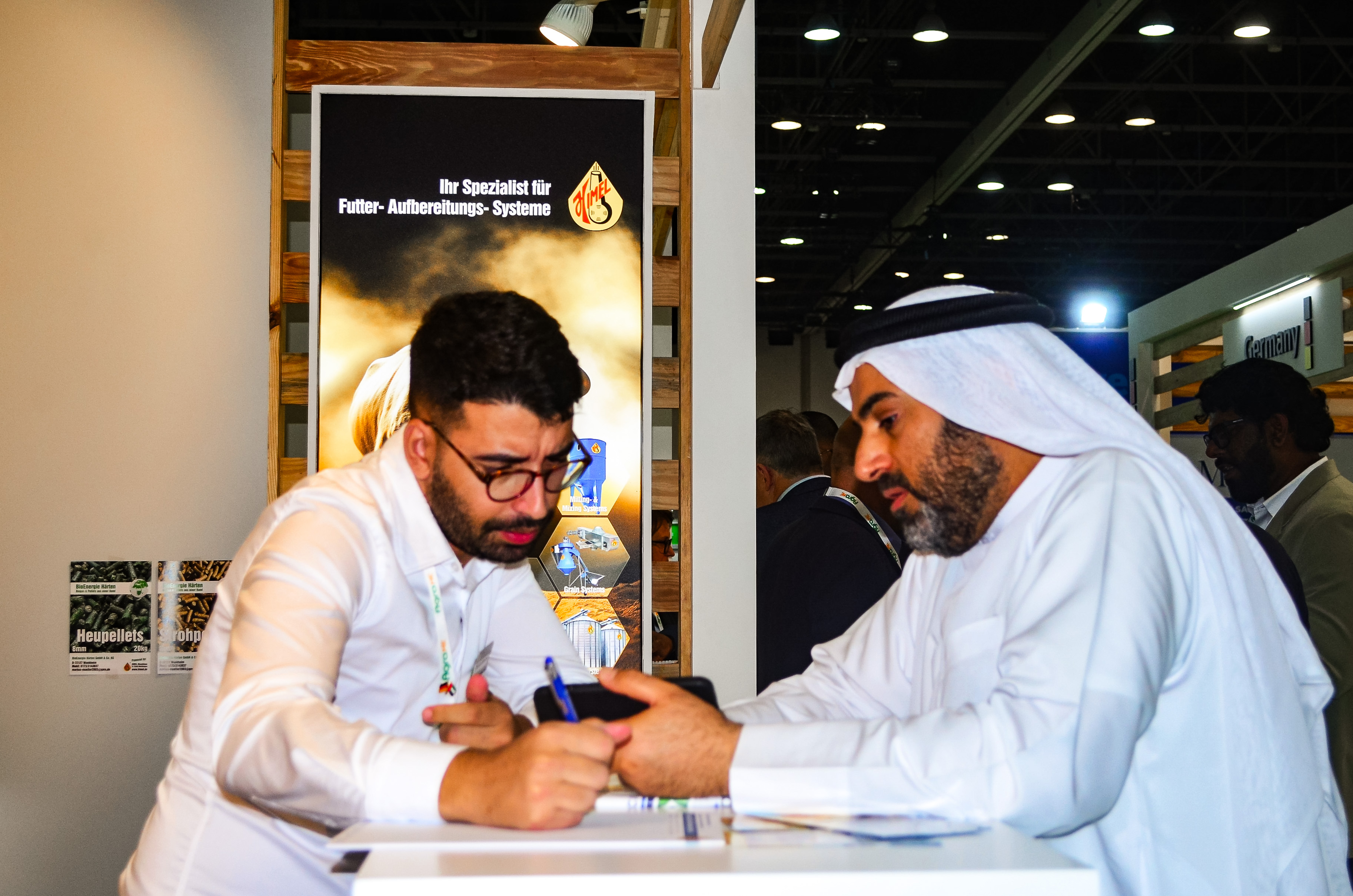 Delegates networking at Agra Middle East (AgraME) 2025 in Dubai, UAE, building business connections across agriculture, agri-tech and food security sectors